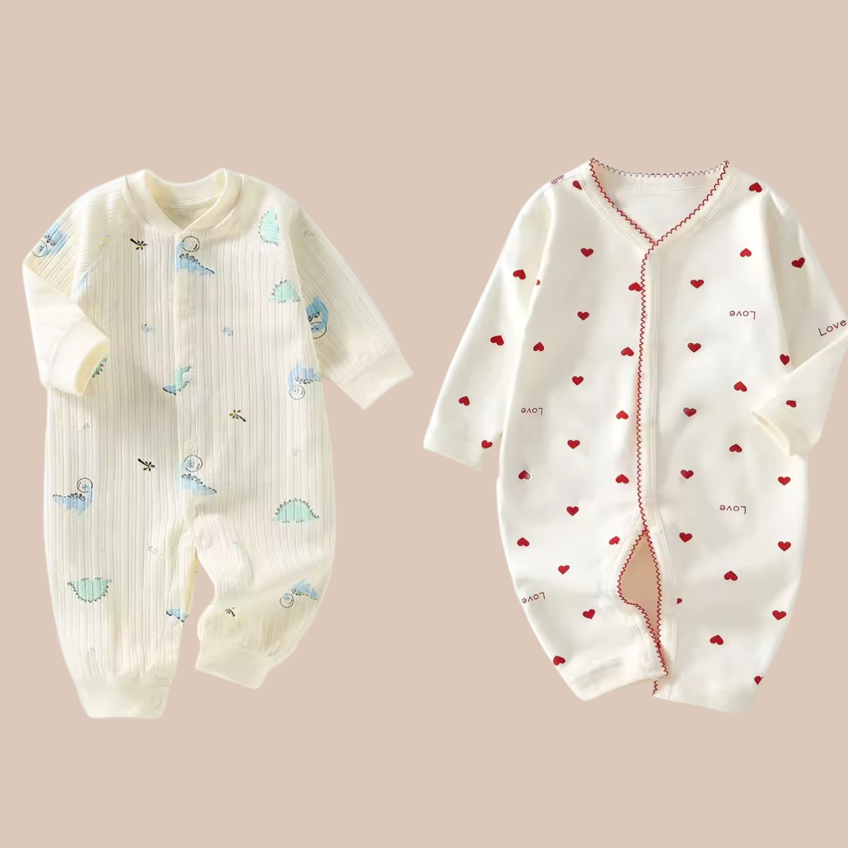 The Love & Dino Romper