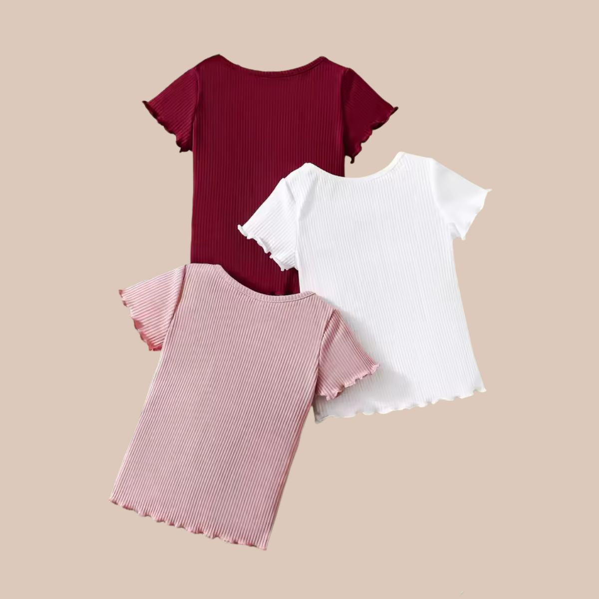The Belle Rib Tee  (3-Pack)