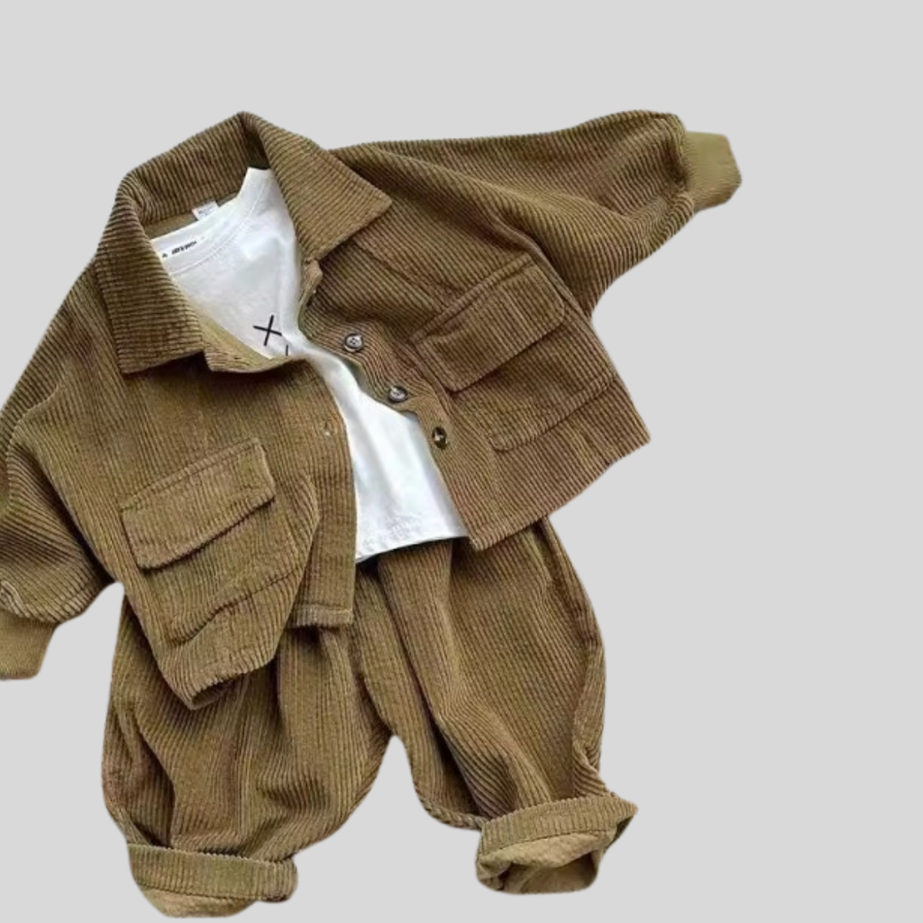 Cozy Caramel Jacket & Pants Set