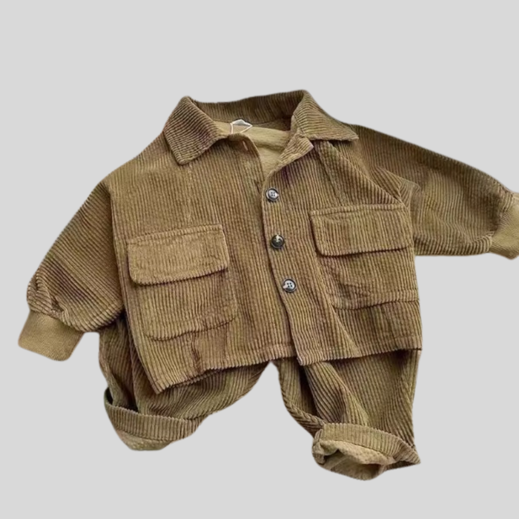 Cozy Caramel Jacket & Pants Set